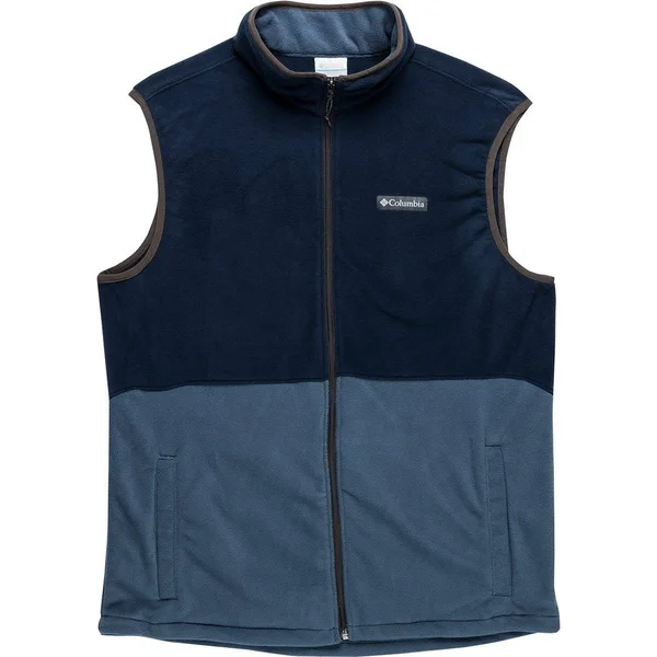 Columbia Men's Basin Trail Fleece Vest - Small - Dark Mountain/Collegiate Navy