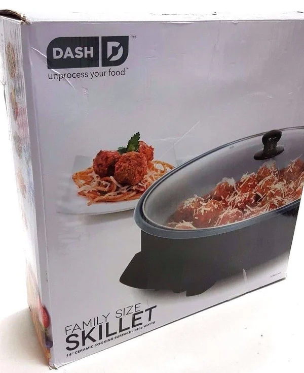 Dash 14-in. Rapid Skillet, Black