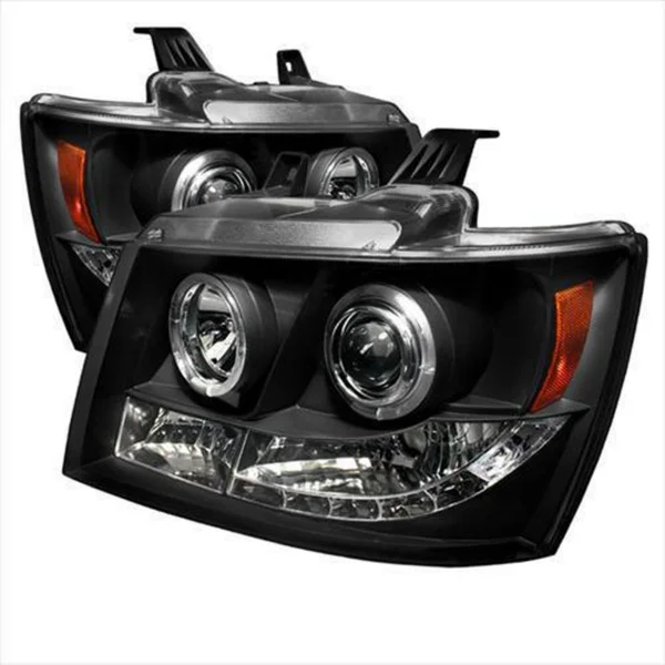 Spyder Black Halo Projector Headlights 5009647