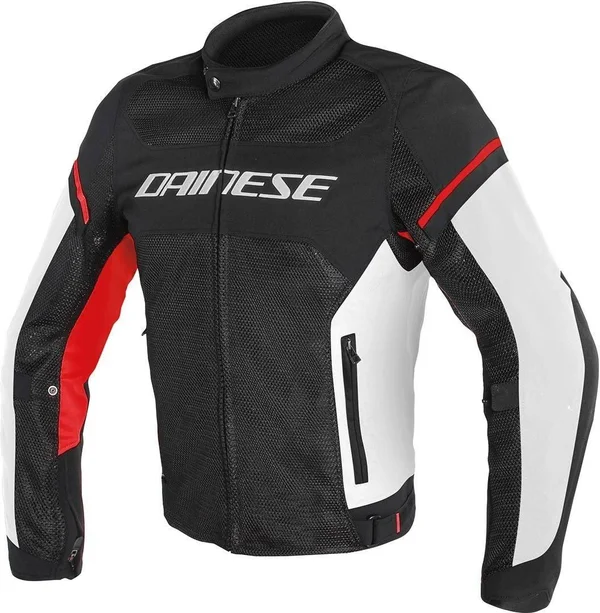 Dainese Air Frame D1 Tex Jacket Black- White -Red 60