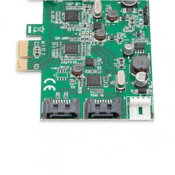 Syba - SD-PEX50063, 2-Port USB 3.0 and 2 Port SATA III PCIe 2.0 Card