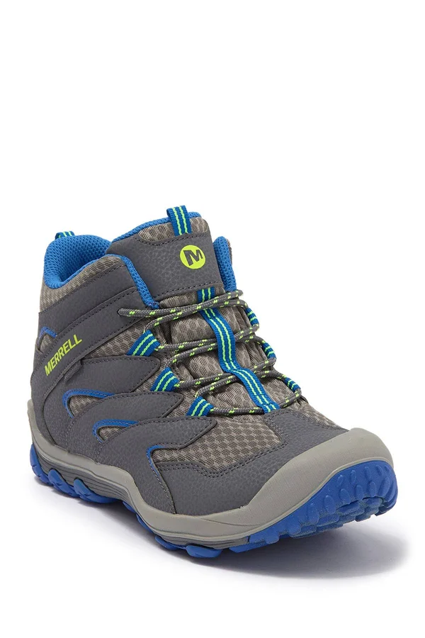 Merrell Chameleon 7 Access Mid Waterproof Boot Size: 5.5M - Grey/Blue