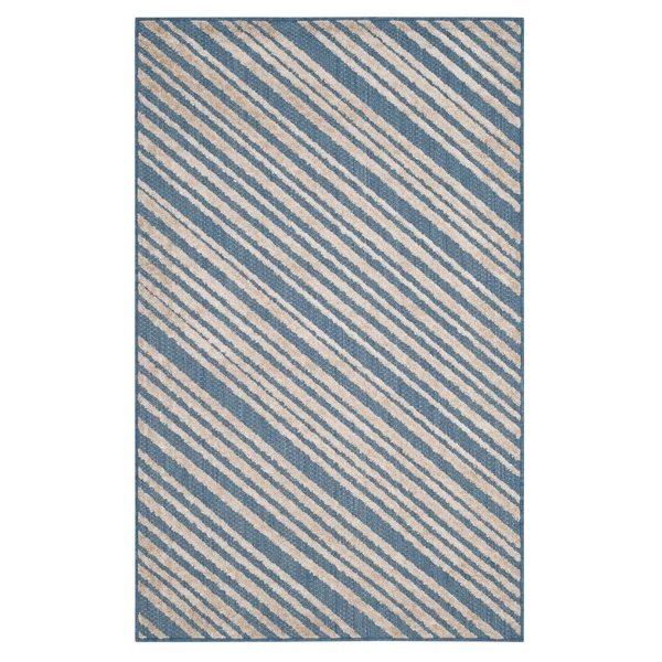 Safavieh Monroe Indoor - Outdoor Blue Rug (4' x 6')