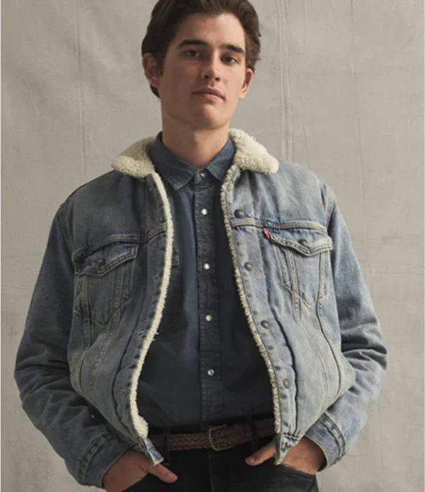 Levi&s Sherpa Trucker Jacket - Men's - Thyme 2XL