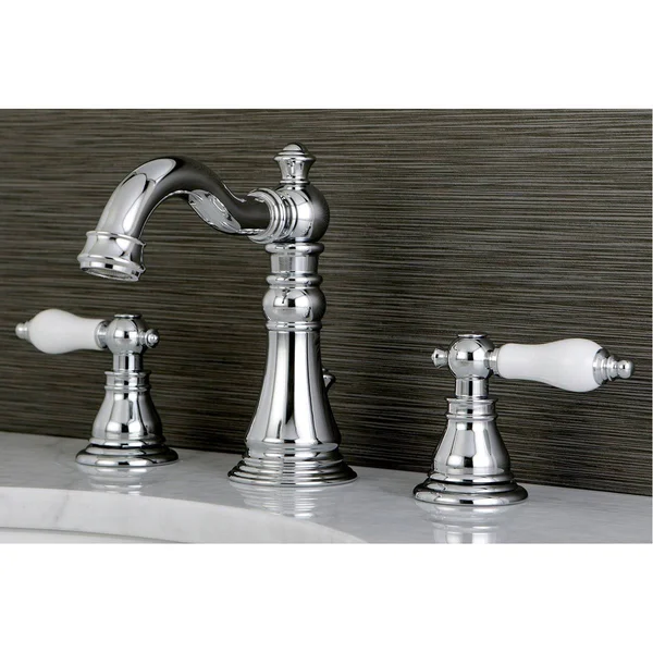 Kingston Brass FSC1971APL American Patriot Widespread Lavatory Faucet Polished Chrome