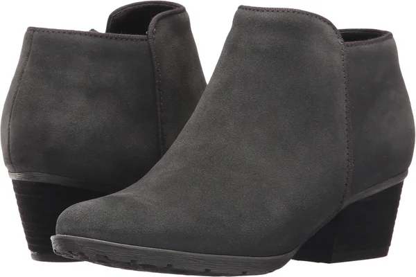 Blondo Villa Waterproof Bootie Dark Grey Suede - Women's, Size: 11