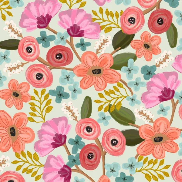 Jam Paper Industrial Size Wrapping Paper Rolls, Gypsy Floral, 1/2 Ream (1042.5 Sq. ft), Sold Individually (165J20930417)