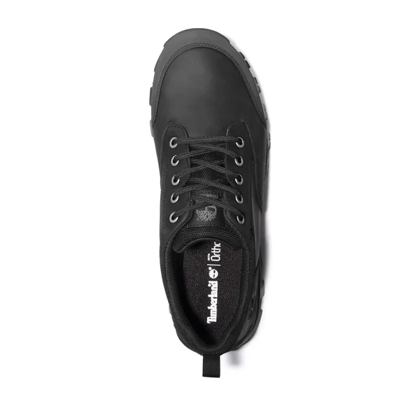 Timberland Men's Keele Ridge Waterproof Low Hiking Shoes, Black, 9.5