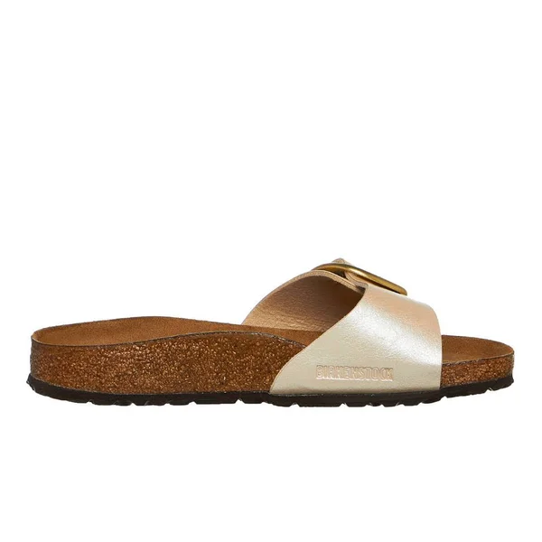 Birkenstock Madrid Big Buckle Birko-Flor Graceful Pearl White 36 EU