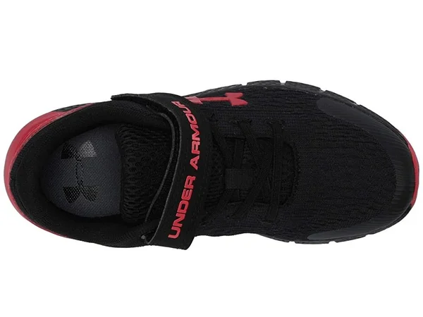 Under Armour Charged Rogue 2 Running Shoe - Kids& - Boy's - Black/Red