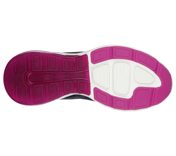 Skechers GOrun Air - Silver Sparkle Navy, Pink - Size 7.5