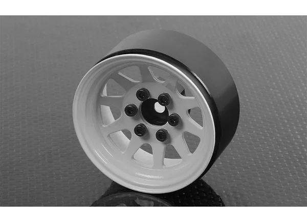 RC4WD Z-W0208 - OEM Stamped Steel 1.9 Beadlock Wheels White