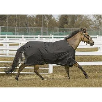 TuffRider 1200 D Comfy Winter Blanket, Black, 69