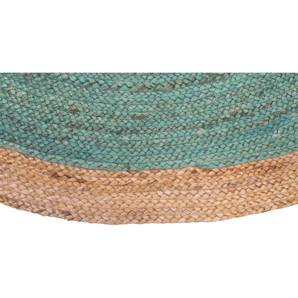 Fab Habitat Yellowstone Braided Jute Blend Rug - 8' Round - Natural