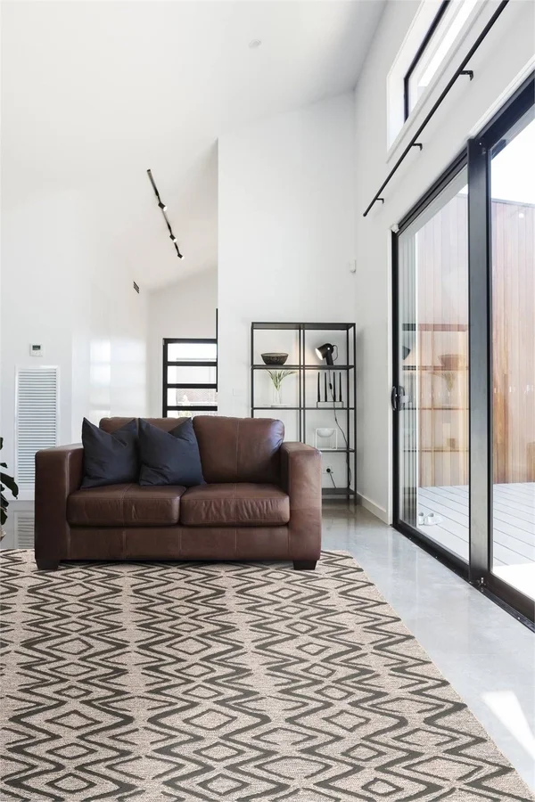 Feizy Enzo 8733F Area Rug, Charcoal/Taupe, 2&6x22 x 8& Runner