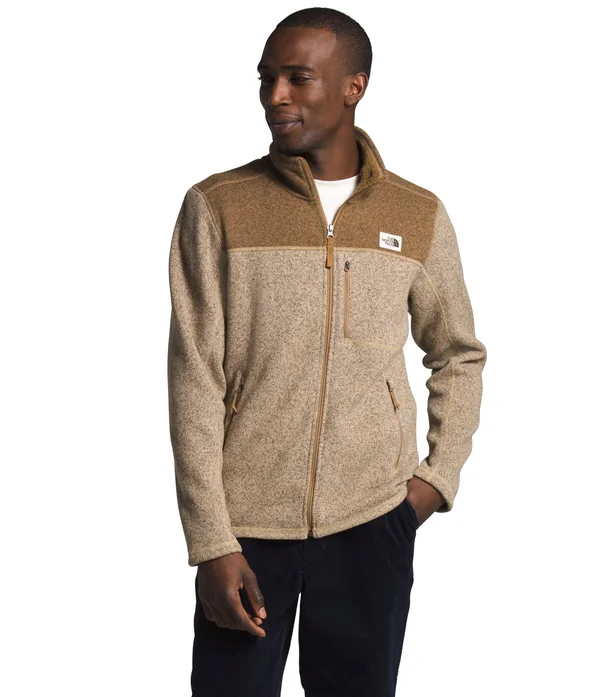 The North Face Gordon Lyons Full-Zip Jacket - Men's Hawthorne Khaki Dark Heather - XXL