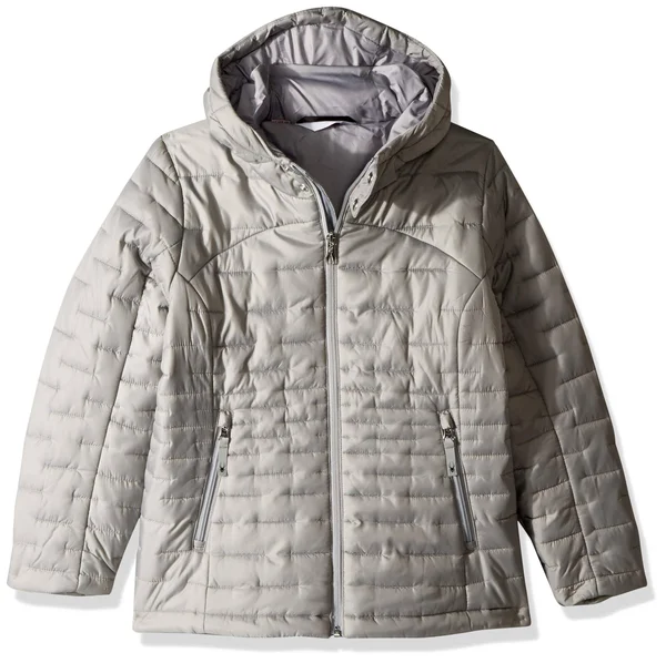 Spyder Girls& Edyn Hoody Insulated Jacket - XL - Silver, Silver