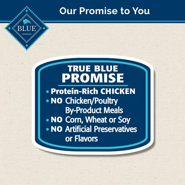 Blue Buffalo Country Chicken Dinner with Green Beans, Carrots and Wild Rice Dog Food Tray 8oz, Case of 8