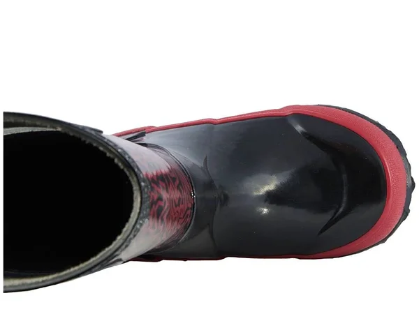 Bogs Unisex Children's Rain Boot, Size: 2, Black Multi Maze Rubber