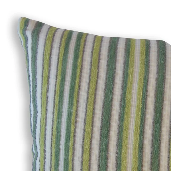 The Pillow Collection Gauthier Striped Decorative Throw Pillow Yellow 18 x 18