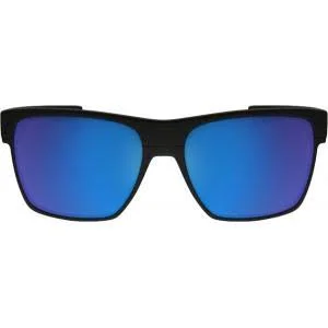 Oakley Men's Twoface Iridium Square Sunglasses - Polarized Blue Lens - Extra Large