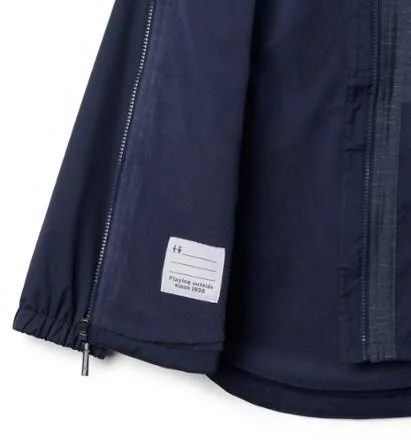 Columbia Girls& Rainy Trails Fleece Lined Jacket - Medium - Nocturnal