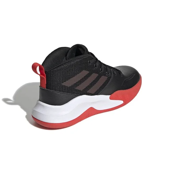 Adidas Boys& Own The Game Basketball Shoes, Wide - Black