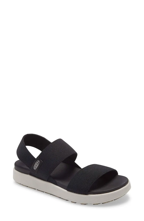 Keen Elle Backstrap 10.5 Women's Black