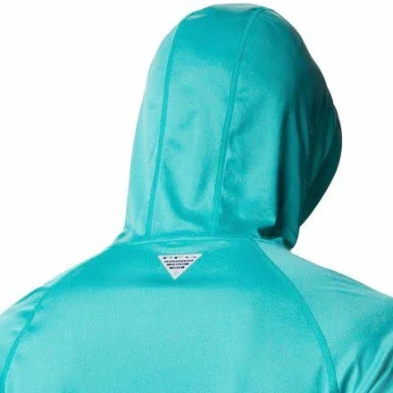 Columbia Men's Terminal Tackle Heather Hoodie - Large, Blue