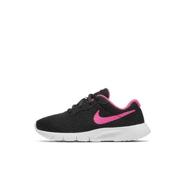 Nike Girl's Tanjun Shoe Black/Hyper Pink/White Size 3 M US