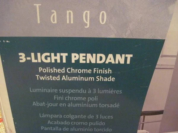 Quoizel Tango 13.38-in Polished Chrome Hardwired Multi-Light Pendant