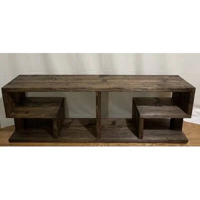 20x22 H x 60x22 W x 16x22 D LBL Console Table Loon Peak Color: English Chestnut