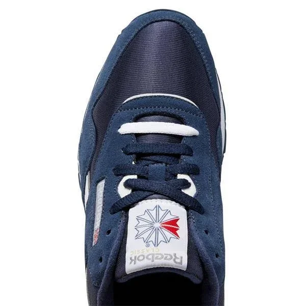 Reebok Classic Nylon Men's Shoes - Size: 6.5, Blue