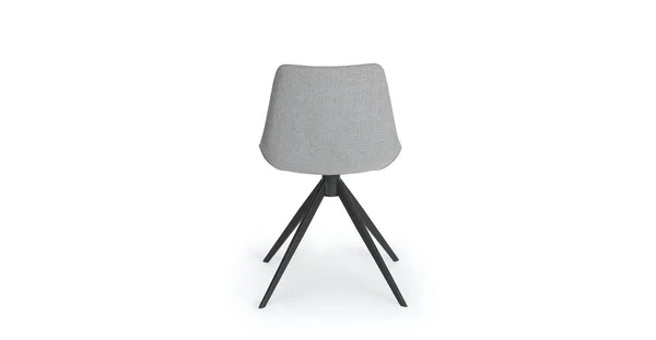 Dark Gray Fabric Swivel Dining Chair, Article Wilsta Modern Furniture