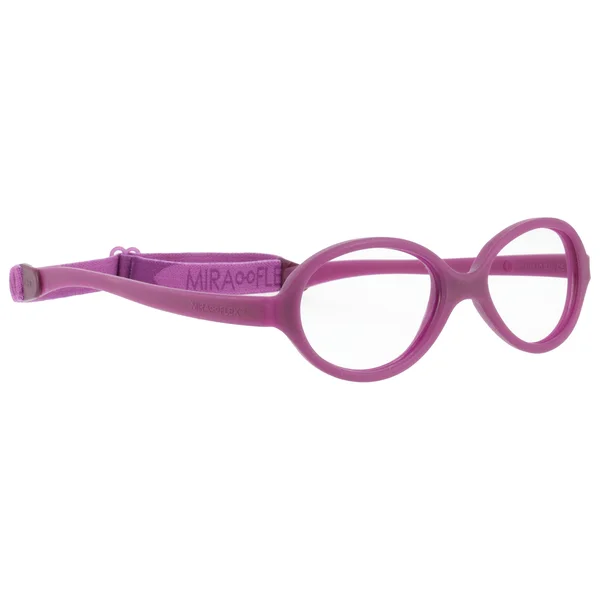 Miraflex Baby One 44 Kids Eyeglass Frames, Plum