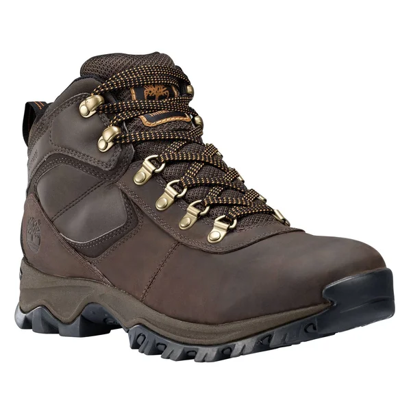 Timberland Men's Mt. Maddsen Mid Waterproof Hiking Boots - 10.5 Wide, Dark Brown
