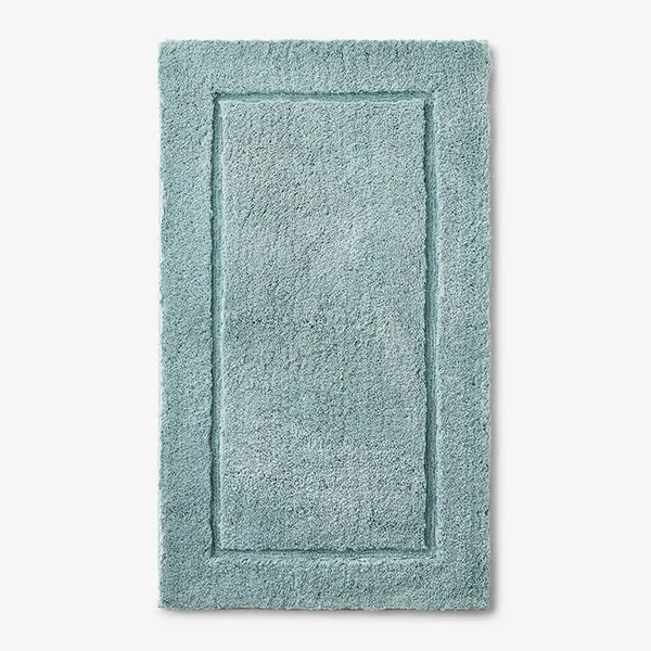 Legends Hotel Regal Cotton Bath Rug - Spa Green - Size 21x34, The Company Store