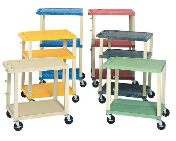 H. Wilson Company Tuffy Two Shelf Utility Cart - Green