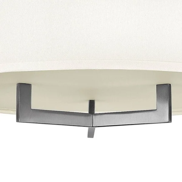 Hinkley 3201AN-LED - Hampton Semi-Flush Mount - Antique Nickel