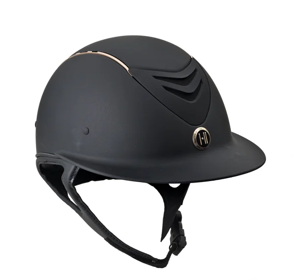 One K Defender Avance Wide Brim Rose Gold Stripe Helmet