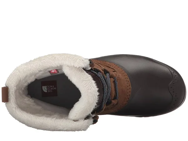 The North Face Women's Shellista II Shorty Boot Brown/Blue 8.5