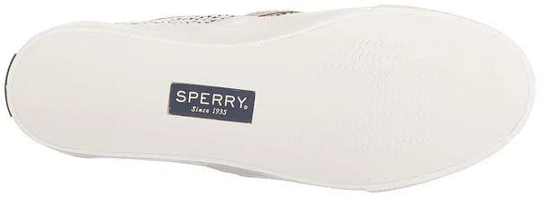 Sperry Women's Seaside Perforated Slip-On Sneakers - Platinum