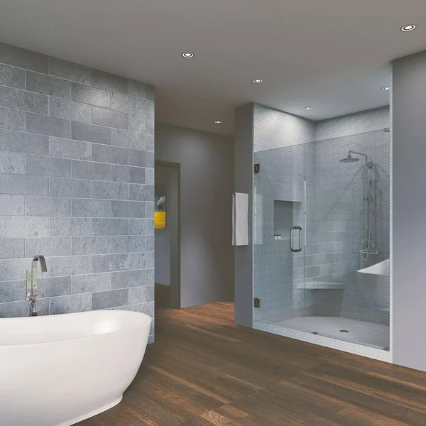 Symphony Shower Doors WF 42.25-D26-B-IGP15.75X80 42.25x22 x 80x22 Hinged Frameless Shower Door Finish: Brushed Nickel