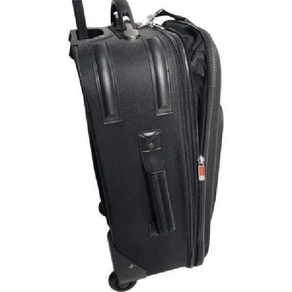 Travelers Club Skyview 6-Piece 2-Tone Luggage Set, Black