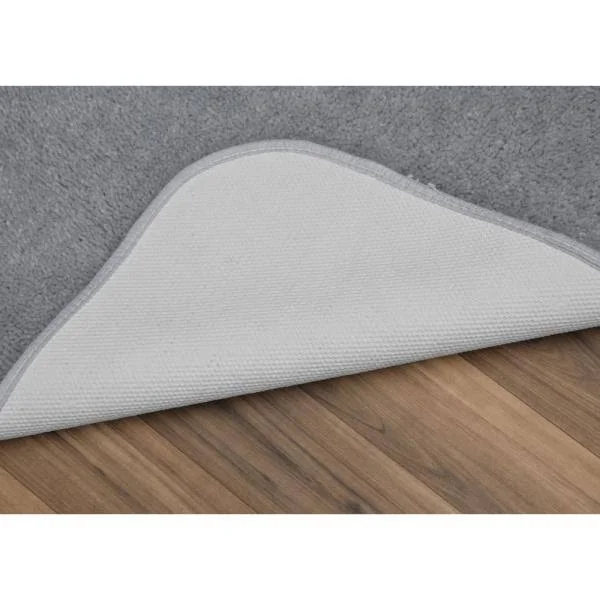 Garland Rug Americana Platinum Gray 21 in. x 34 in. 3-Piece Nylon Bath Mat Set