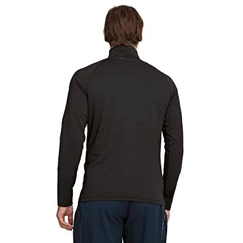 Mammut Snow ml Half Zip Pull - Men's Black Large 1014-02400-0001-115