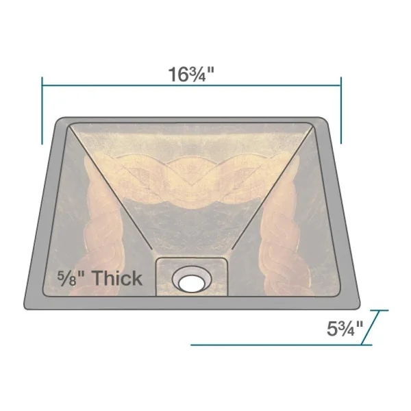 Mr Direct 638 Vessel Sink Ensemble with A Chrome Finish 731 Faucet - Pop-Up Drain, and Sink Ring.