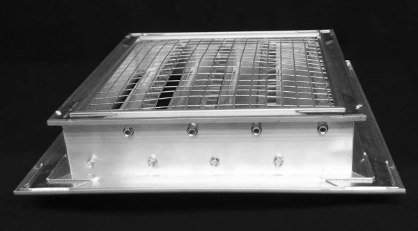 26 inchw x 34 inchh Aluminum Exterior Vent for Walls & Crawlspace - Rain & Waterproof Air Vent with Screen Mesh - HVAC G