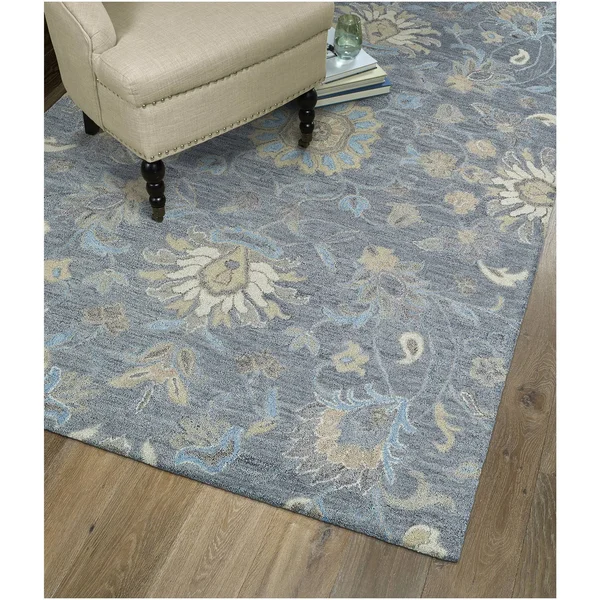Kaleen Helena 3207-68 Graphite Rug - 5 ft x 7 ft 9 in