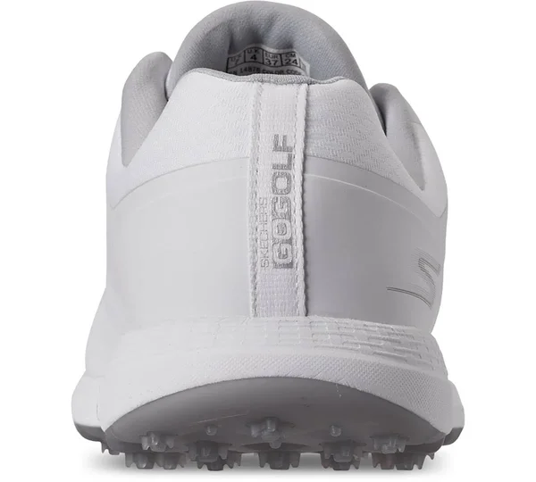 Skechers Women's Go Golf Max - Fade Golf Shoes, White, Gray, 10.0